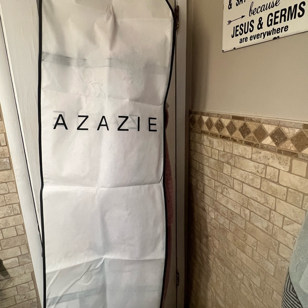 Azazie White Garment Bags